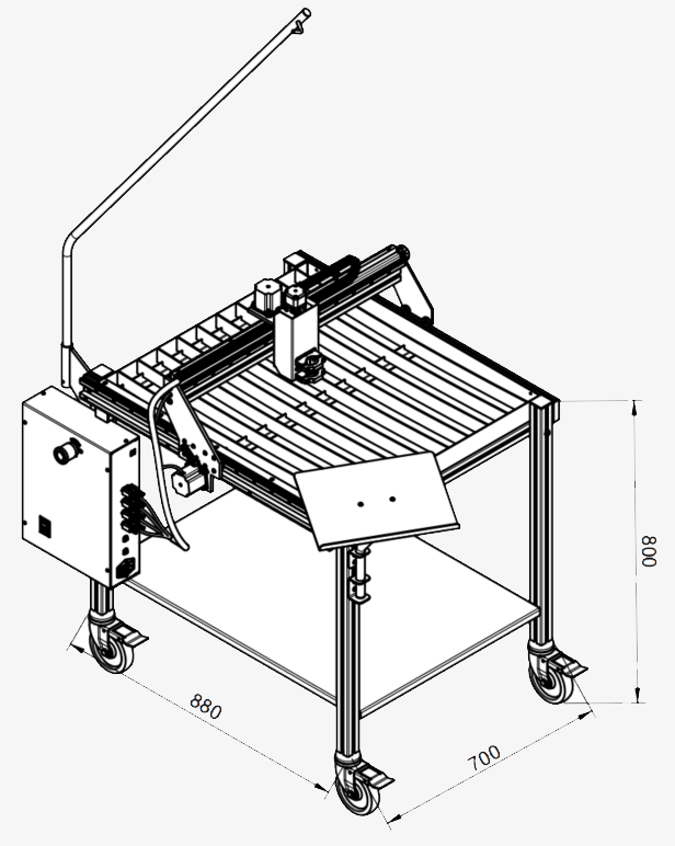 Pritec Acros 80 CNC Plasma Snijtafel - Pritec Automation