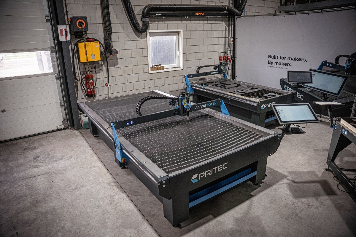 Pritec Acros 300SX CNC Plasma Snijtafel - Pritec Automation B.V.